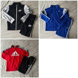 Children’s  Adidas/Nike Tracksuit Sets, Size 7